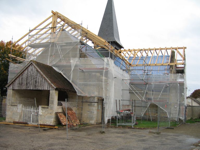 Travaux église